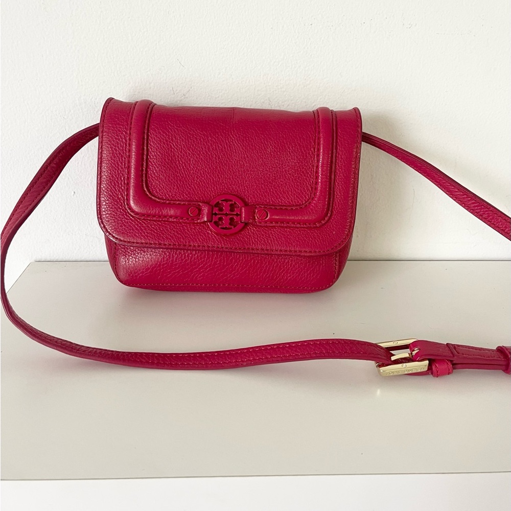 Tory Burch Pinkish/Red Crossbody Bag